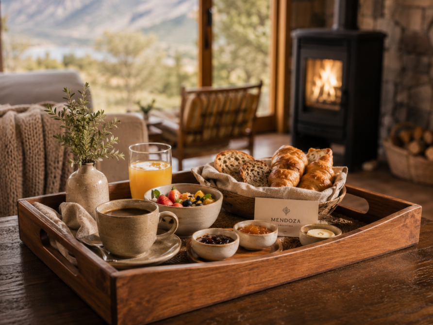 Desayuno Gourmet en la Cabaña